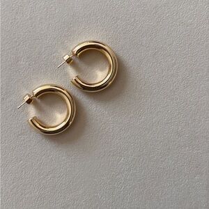 Classic Gold Hoop Earrings